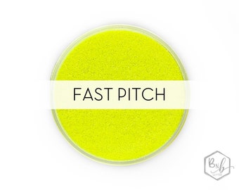 Fast Pitch || Premium Polyester Glitter, 1oz by Weight • TRANSPARENT • || .008 cut