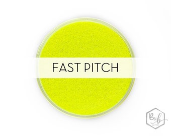 Fast Pitch || Premium Polyester Glitter, 1oz by Weight • TRANSPARENT • || .008 cut