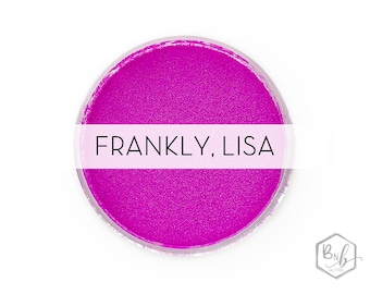 Frankly, Lisa || Premium Polyester Glitter, 1oz by Weight • OPAQUE • || .008 cut