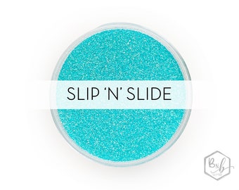 Slip n Slide || Exclusive Premium Polyester Glitter, 1oz by Weight • Semi-OPAQUE • || up to .008 cut