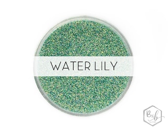 Water Lily || Premium Polyester Glitter, 1oz by Weight • TRANSPARENT • || .008 cut *while supplies last*