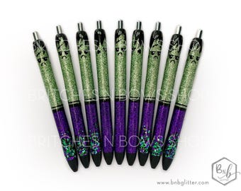 Franky Glitter Pen with Personalization || Optional Name Decal