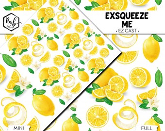 Exsqueeze Me || EZ ELEMENTS • Clear Cast || Mini Print Available