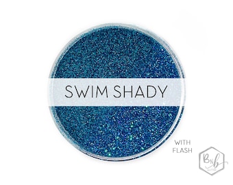 Swim Shady || Premium Polyester Glitter, 1oz by Weight • OPAQUE • || .008 cut