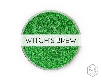 Witch's Brew || Premium Polyester Glitter, 1oz by Weight • Semi-OPAQUE • || .008 cut