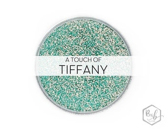 A Touch of Tiffany || Exclusive Premium Polyester Glitter, 1oz by Weight • TRANSPARENT • || up to .015 cut