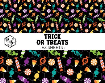 Trick or Treats || EZ Sheets • Printed Vinyl