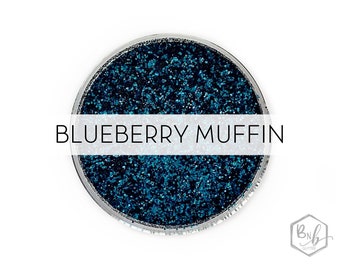 Blueberry Muffin || Premium Polyester Glitter, 1oz by Weight • OPAQUE • || .015 cut