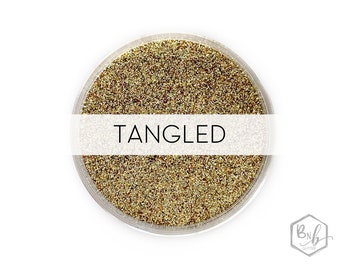 Tangled || Premium Polyester Glitter, 1oz by Weight • OPAQUE • || .008 cut