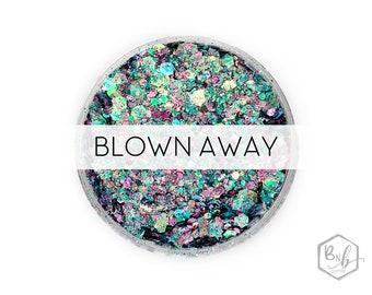 Blown Away || Exclusive Premium Polyester Glitter • Packaged by Weight • TRANSPARENT • || up to .125