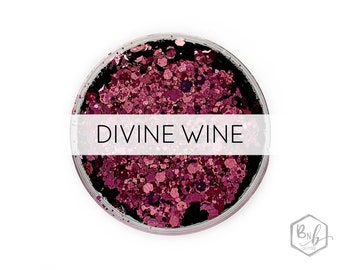 Divine Wine || Premium Polyester Glitter, 1oz by Weight • OPAQUE • || up to .094 cut