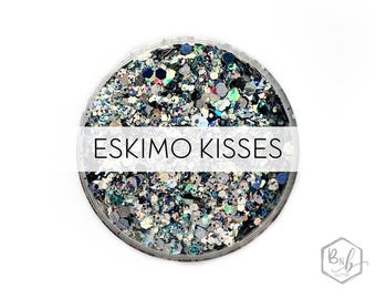 Eskimo Kisses || Exclusive Premium Polyester Glitter Mix, 1oz by Weight • Semi-OPAQUE • || up to .125 cut