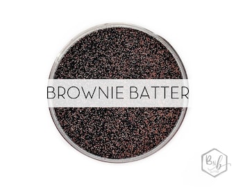 Brownie Batter || Premium Polyester Glitter, Packaged by Weight • OPAQUE• || .008 cut