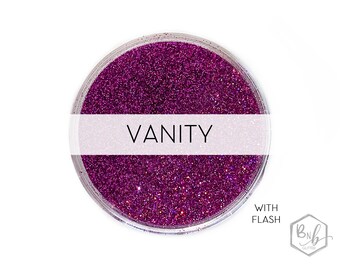 Vanity (7 Deadly Sins)  || Polyester Glitter, 1oz by Weight • OPAQUE • || .008 cut