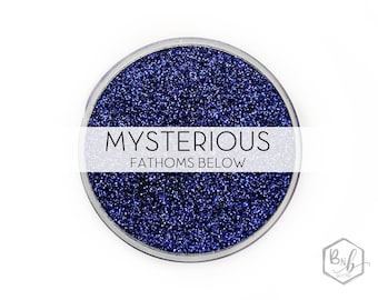 Mysterious Fathoms Below || Premium Polyester Glitter • Packaged by Weight • OPAQUE • || .008 cut