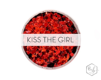 Kiss the Girl || Exclusive Premium Polyester Glitter, 1oz by Weight • OPAQUE • || up to .094 cut