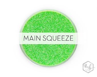 Main Squeeze || Premium Polyester Glitter, 1oz by Weight • TRANSPARENT • || .008 cut