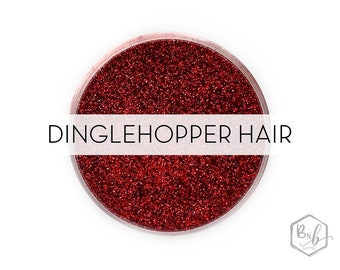 Dinglehopper Hair || Premium Polyester Glitter, 1oz by Weight • OPAQUE • || .008 cut