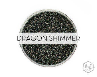 Dragon Shimmer || Premium *Cosmetic* Polyester Glitter, 1oz by Weight • TRANSPARENT • || .008 cut, Color Shift