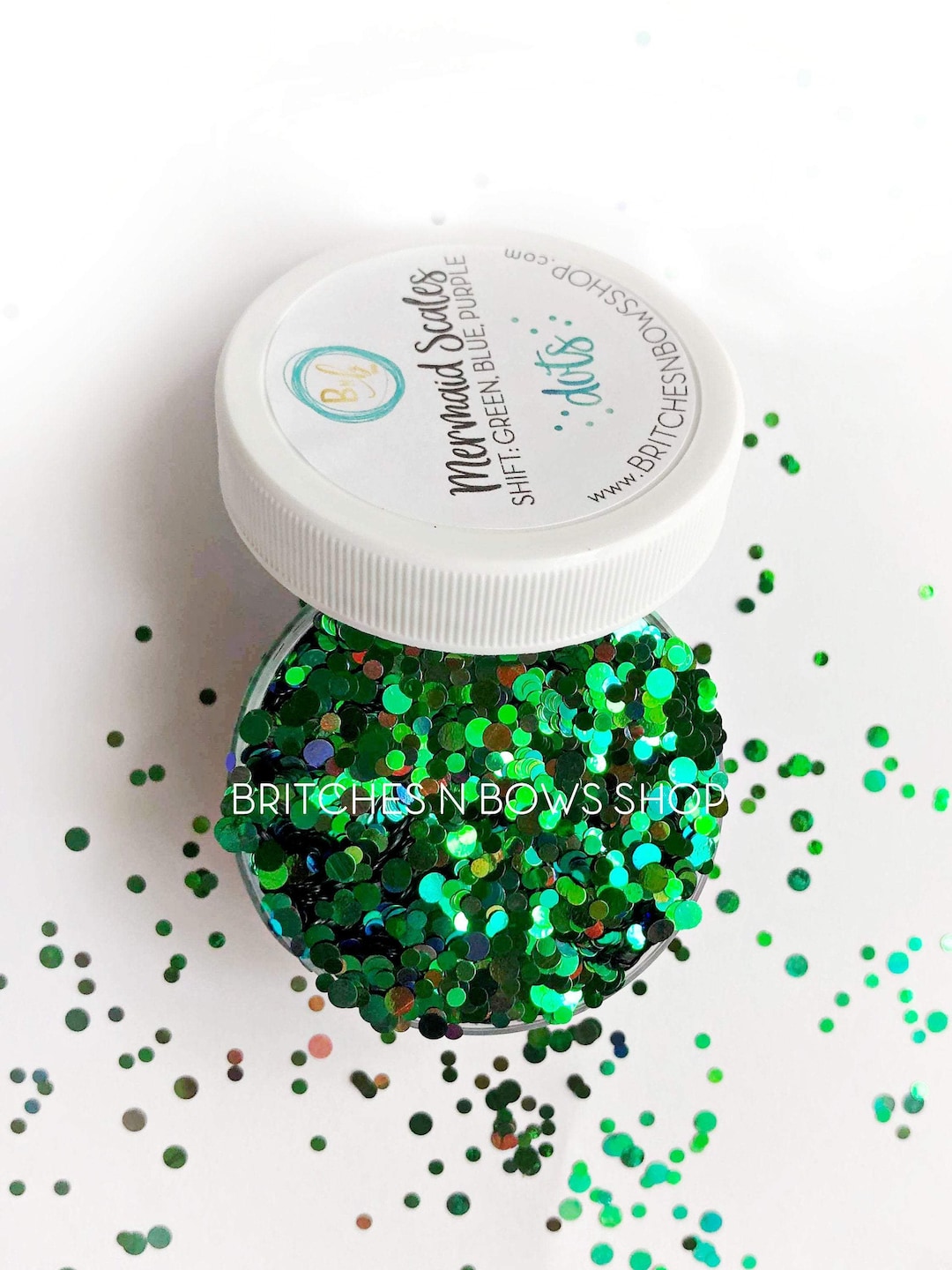 Mermaid Lagoon Color Shift Dot Glitter, 1oz Jar OPAQUE - Etsy UK
