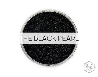 The Black Pearl || Premium *Cosmetic* Polyester Glitter, 1oz by Weight • OPAQUE • || .008 cut