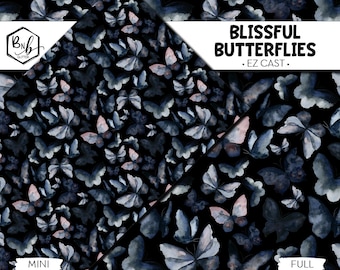 Blissful Butterflies || EZ SHEET • Printed Vinyl || Mini Print Available