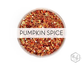 Pumpkin Spice || Premium Polyester Glitter • Packaged by Weight • OPAQUE • || up to .125 cut