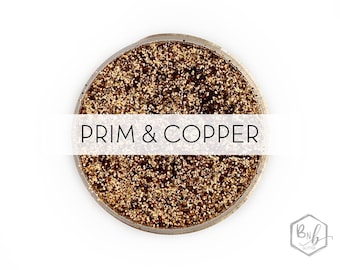 Prim & Copper || Exclusive Premium Polyester Glitter, 1oz by Weight • OPAQUE • || .015 cut