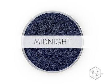 Midnight || Premium Polyester Glitter, 1oz by Weight • OPAQUE • || .004 cut