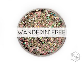 Wanderin' Free || Exclusive Premium Polyester Glitter • Packaged by Weight • OPAQUE • || up to .062 cut