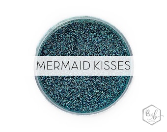 Mermaid Kisses || Premium Polyester Glitter, 1oz by Weight • OPAQUE • || .008 cut