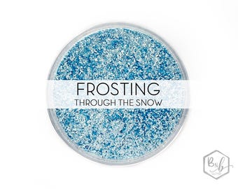 Frosting Through the Snow || Premium Polyester Glitter, 1oz by Weight • SEMI-OPAQUE • || .015 cut