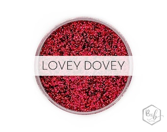 Lovey Dovey || Exclusive Premium Polyester Glitter, 1oz by Weight • OPAQUE • || up to .015 cut