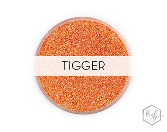 Tigger || Exclusive Premium Polyester Glitter, 1oz by Weight • Semi-OPAQUE • || up to .015 cut