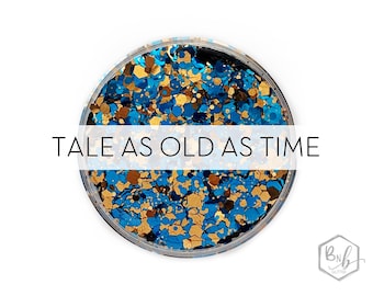 Tale as Old as Time || Exclusive Premium Polyester Glitter, 1oz by Weight • OPAQUE • || up to .125 cut