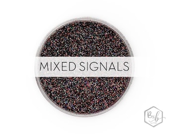 Mixed Signals || Exclusive Premium Polyester Glitter, 1oz by Weight • OPAQUE • || .008 cut