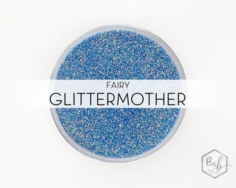 Fairy Glittermother || Premium Polyester Glitter, 1oz by Weight • TRANSPARENT • || .008 cut