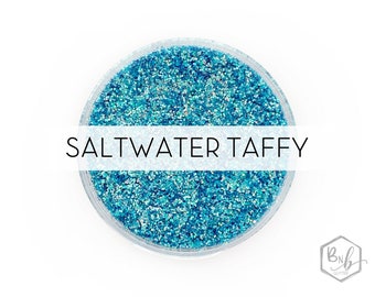 Saltwater Taffy || Exclusive Premium Polyester Glitter, 1oz by Weight • TRANSPARENT • || up to .015 cut