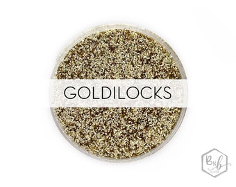 Goldilocks || Exclusive Premium Polyester Glitter Mix • 1oz by Weight • OPAQUE • || up to .015 cut