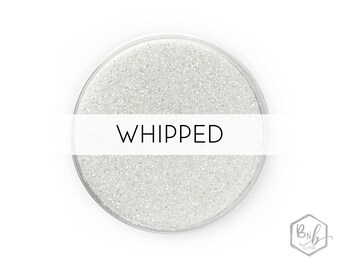 Whipped || Exclusive Premium Polyester Glitter, 1oz by Weight • TRANSPARENT • || up to .008 cut
