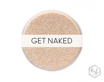 Get Naked (Fair/Ivory Rosy Skin Tone) || Premium Polyester Glitter • Packaged by Weight • TRANSPARENT • || .008 cut