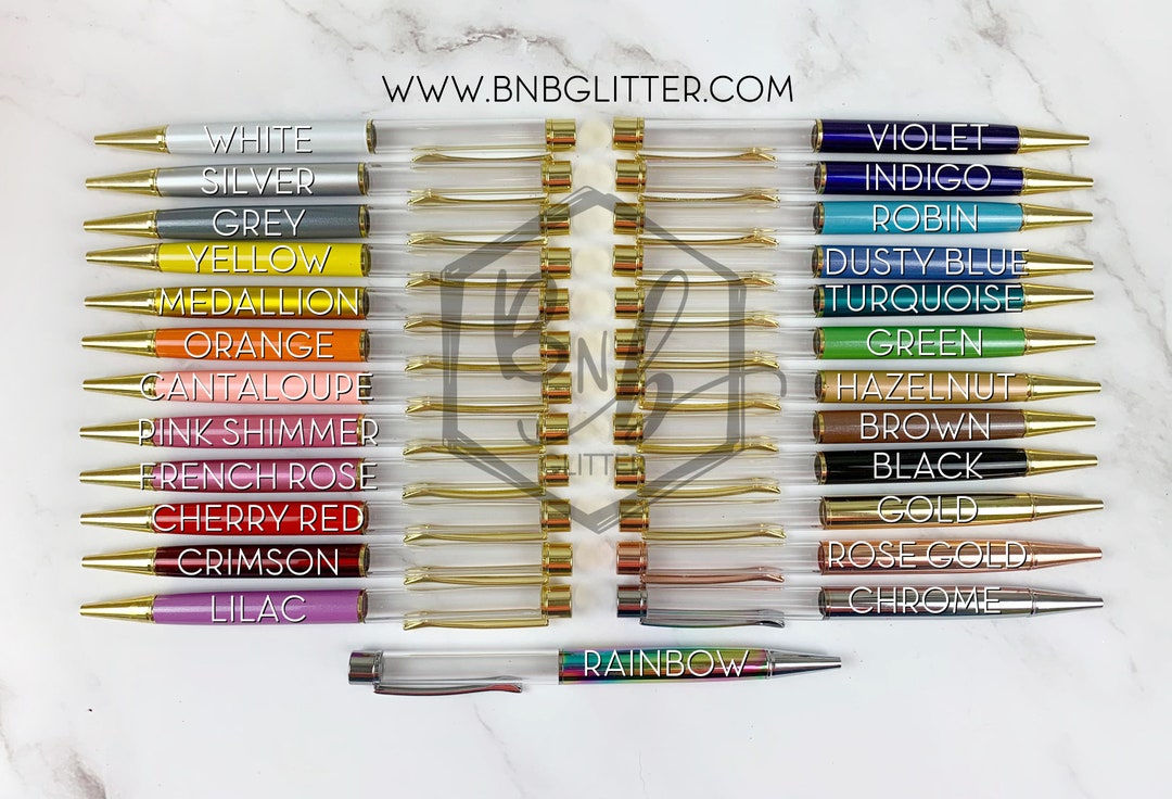 DIY Floating Glitter Pen Comes Empty With Rubber Stopper Etsy