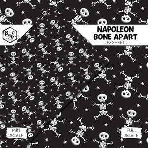 Napoleon Bone Apart || EZ SHEET • Vinil Impresso || Mini Impressão Disponível