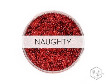 Naughty || Exclusive Premium Polyester Glitter, 1oz by Weight • OPAQUE • || .015 cut