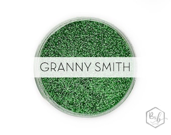 Granny Smith || Polyester Glitter, 1oz by Weight • OPAQUE • || .008 cut