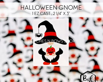 Halloween Gnome Clear Cast Print || 2 1/4” x 3” print • EZ Cast or EZ POP Cast