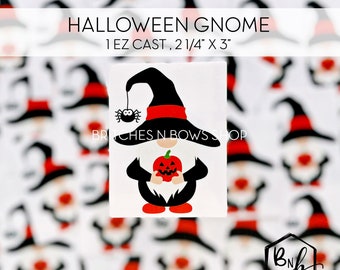 Halloween Gnome Clear Cast Print || 2 1/4” x 3” print • EZ Cast or EZ POP Cast