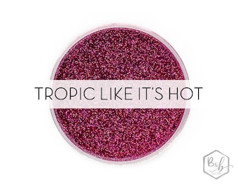 Tropic Like it's Hot || Premium Polyester Glitter, 1oz by Weight • OPAQUE • || .008 cut