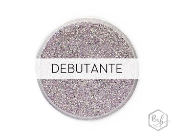 Debutante || Exclusive Premium Polyester Glitter, 1oz by Weight • Semi-OPAQUE • || up to .015 cut