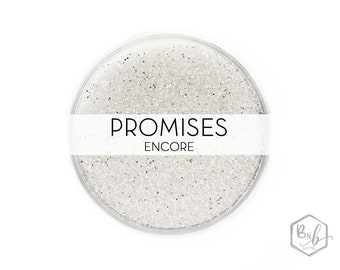 Promises Encore (Diamond Family) || Polyester Glitter, 1oz by Weight • TRANSPARENT • || .015 cut